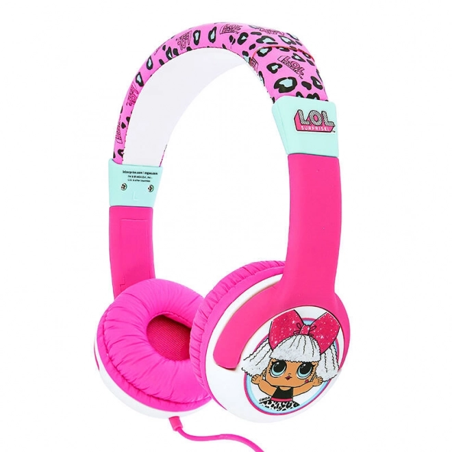 Casque filaire pour enfants OTL L.O.L. Surprise! My Diva (rose)