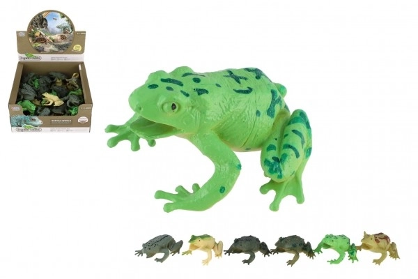 Grenouille en plastique 7x7 cm assortiments de types