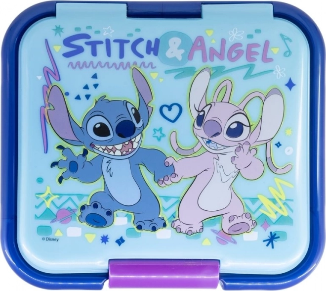 Boîte à goûter Stitch avec trois compartiments