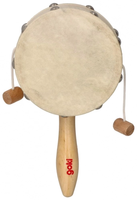 Tambour avec perles