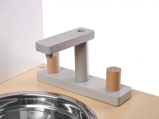 Cuisine en bois pour enfants avec accessoires