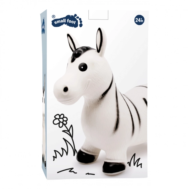 Ballon sauteur gonflable Zèbre pour enfants
