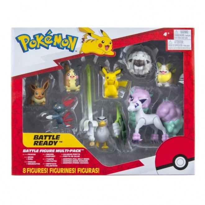Ensemble de 8 figurines Pokémon