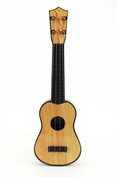 Guitare en plastique 40cm 2 couleurs sur carte