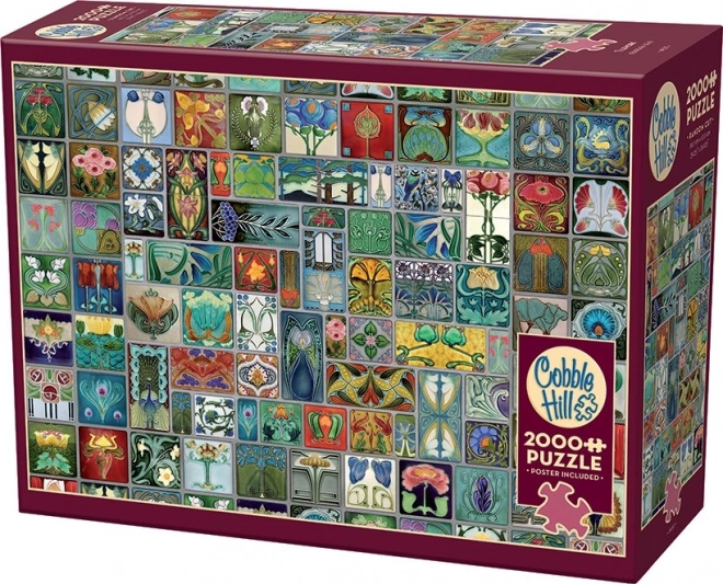 Puzzle Tuiles 2000 pièces de Cobble Hill