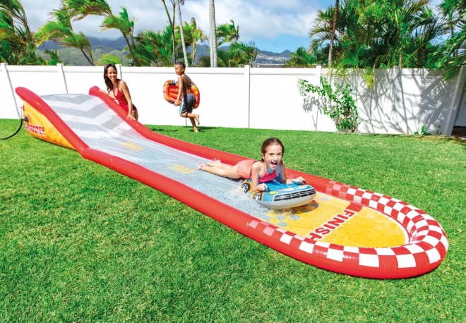Intex Toboggan aquatique 561x119x76 cm + 2 matelas