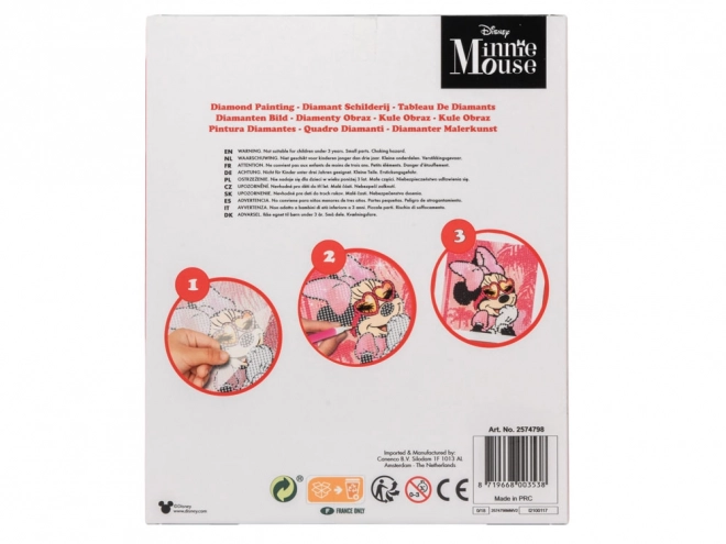 Disney Peinture de Diamant Minnie Mouse