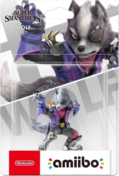figurine amiibo WOLF – Super Smash Bros.