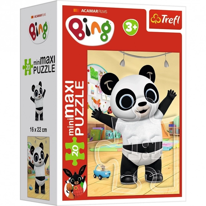 Minipuzzle miniMaxi 20 pièces Les amis de Bing/Lapin Bing