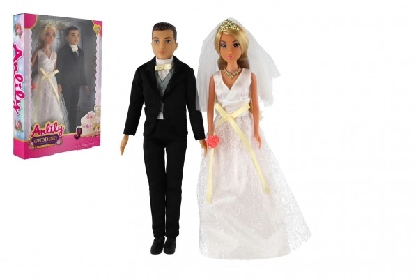 Poupées Anlily mariée et marié