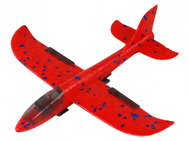Lanceur de bulles de savon Avion Rouge