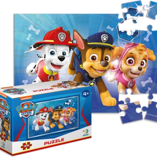 Puzzle Pat' Patrouille : La Puissante Troïka 35 pièces