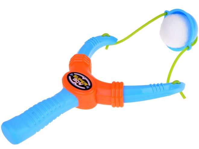 Jouet fronde enfant avec trois balles molles
