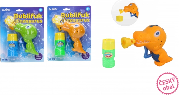 Bulleur en forme de dinosaure 55 ml – emballage tchèque