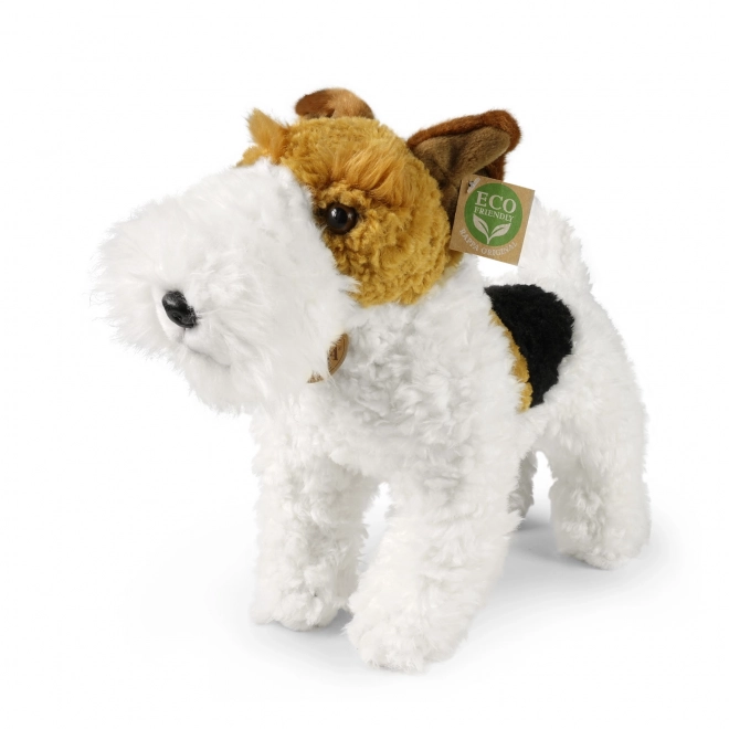Chien en peluche fox-terrier Dášenka 30 cm
