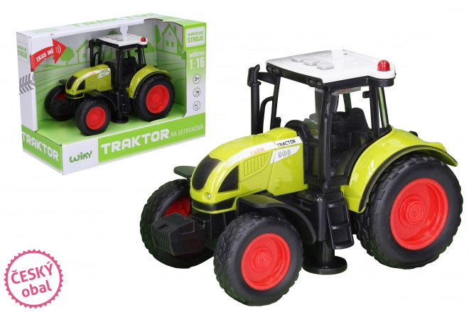 Tracteur à inertie avec effets lumineux et sonores 18 cm