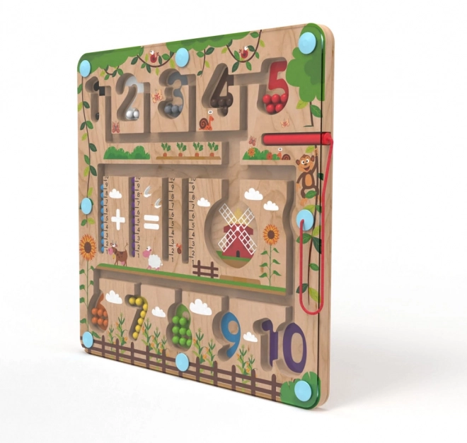 Tableau de jeu magnétique Mathématiques pour enfants
