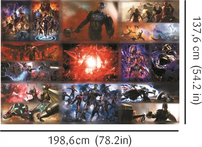 TREFL Puzzle UFT Marvel : Collection Ultime 13500 pièces