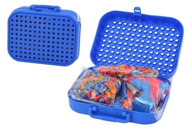 Ensemble de construction Cosmos avec valise et perceuse 228 pièces