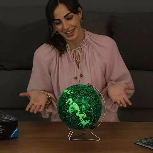 Puzzleball lumineux RAVENSBURGER Globe étoilé 190 pièces