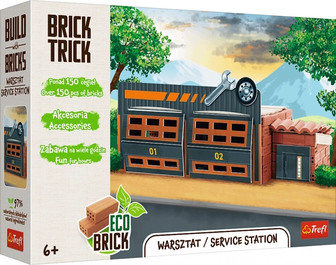 TREFL BRICK TRICK Réparation Auto L 150 pièces