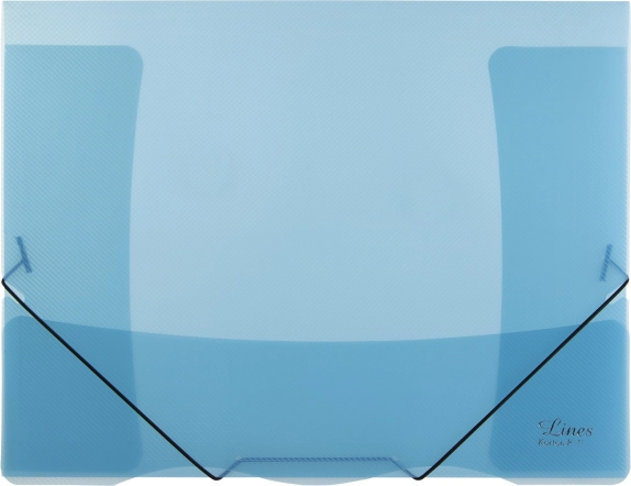 Chemise élastique Lines bleu transparent