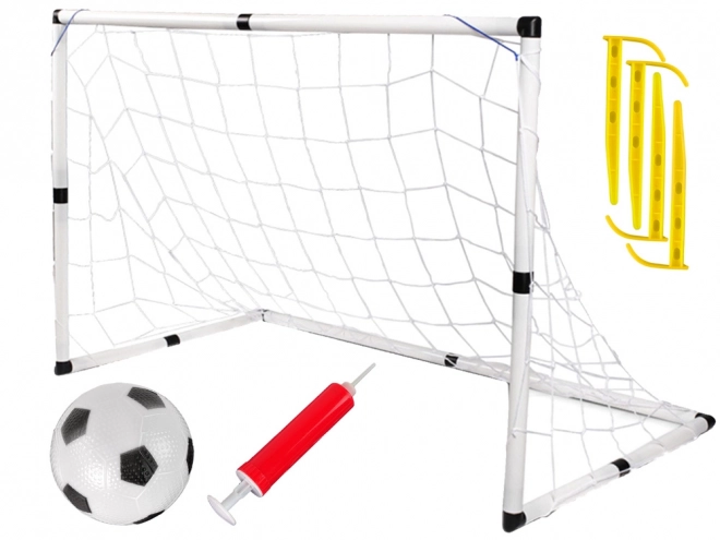 Grande cage de football Ballon de football Pompe
