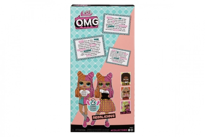 L.O.L. Surprise! OMG Grande soeur, 2 tenues – Neonlicious