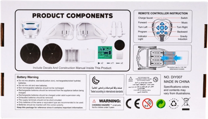 Effets lumineux et sonores