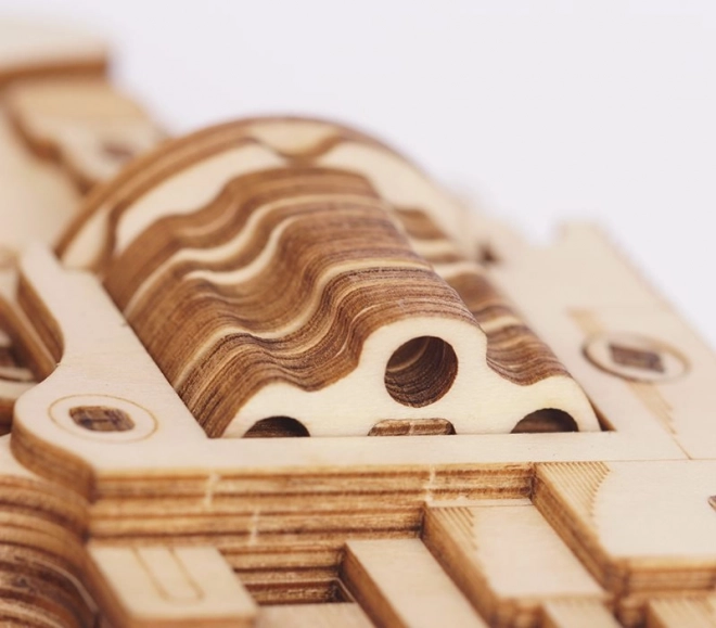 Puzzle mécanique en bois 3D Revolver Corsac RoboTime
