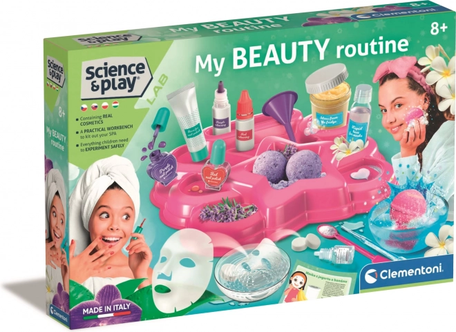 CLEMENTONI Science&Play: Laboratoire Ma routine cosmétique