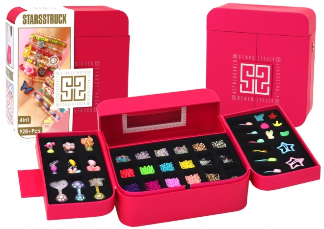 Ensemble de fabrication de bijoux Beauty Set in a Box Pendentifs Clips