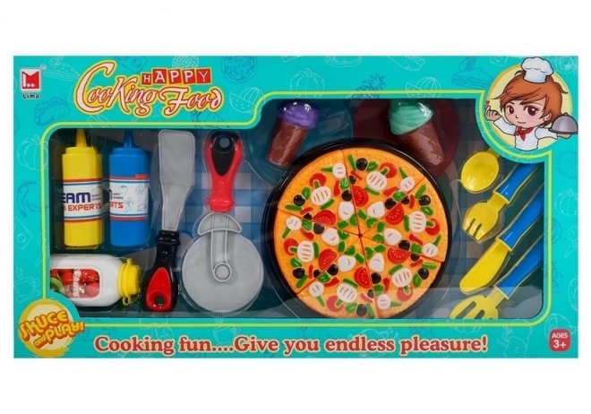 Ensemble de glaces Pizza Fast Food 20 pièces