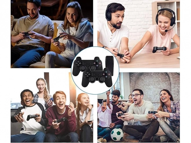 Console de jeu rétro avec HDMI et 2 manettes