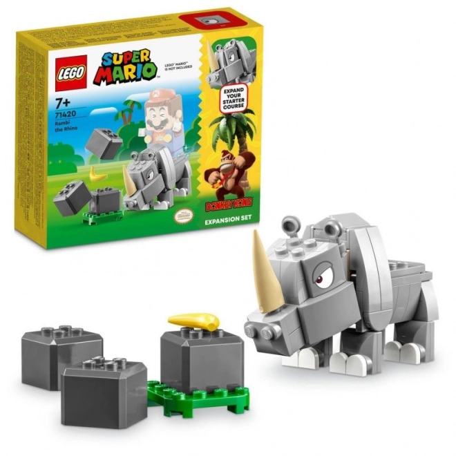 Rhinocéros Rambi - Ensemble d'extension LEGO Super Mario
