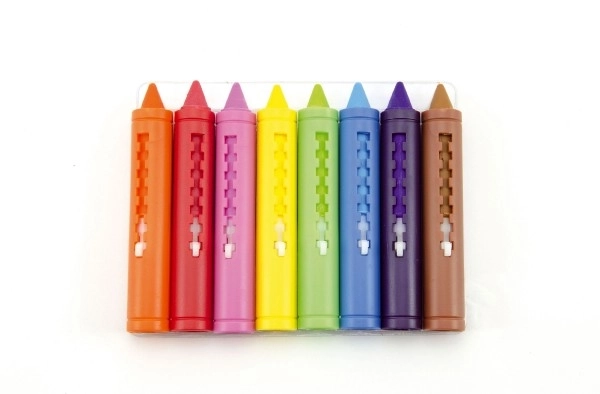 Crayons de bain 8 couleurs
