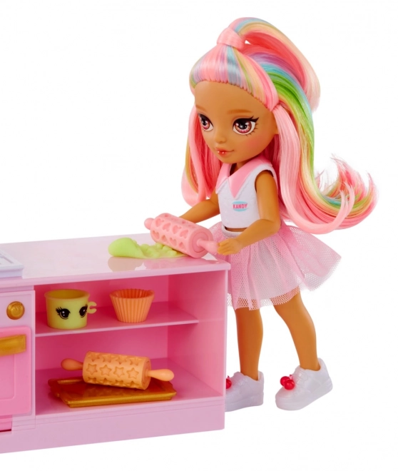Rainbow High Ensemble Petite Sœur Pâtisserie