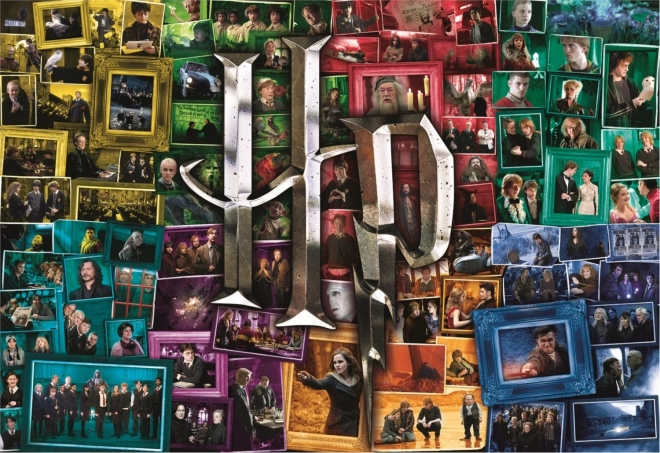 Puzzle 1500 pièces HARRY POTTER à travers les films