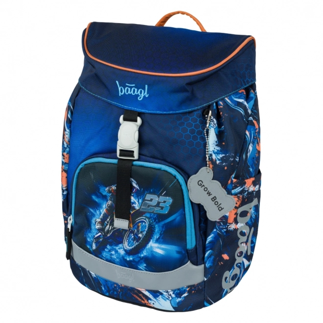 BAAGL Sac à dos scolaire Airy Motorka