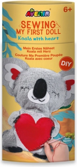 Kit créatif Ma première poupée à coudre – koala