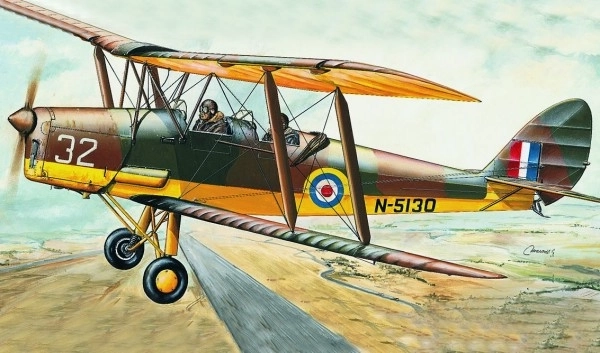 Maquette d'avion D.H.82 Tiger Moth
