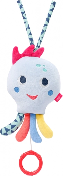 Poulpe musical en peluche Color Friends