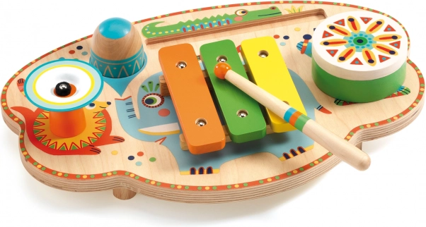 Ensemble de présentation d'instruments de musique Djeco
