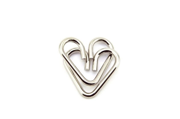 Enigme métal 6pcs en boîte 14x12cm