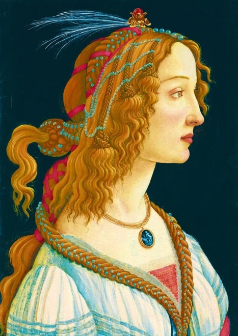 Bluebird puzzle Portrait d’une jeune femme 1000 pièces