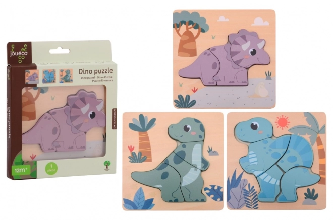 Puzzle en bois Dino Jouéco