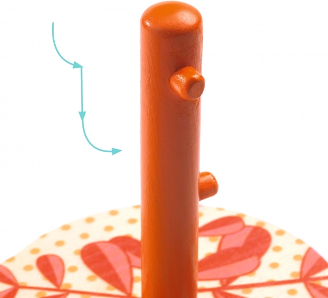 Tour empilable colorée pour enfants DJECO