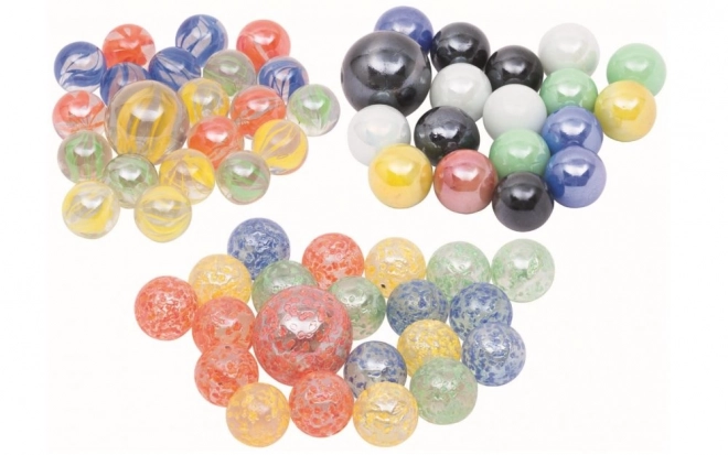 Billes en verre Marbles 21 pcs - Billes de marbre