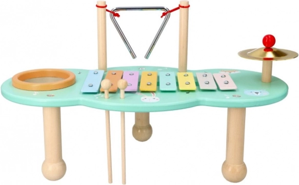 Triangle et cymbale pour des sons variés