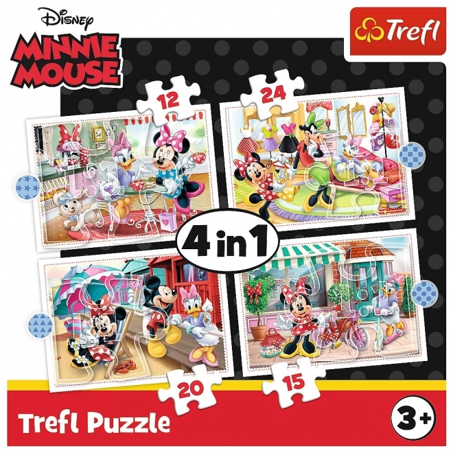Puzzle 4v1 Minnie avec amis